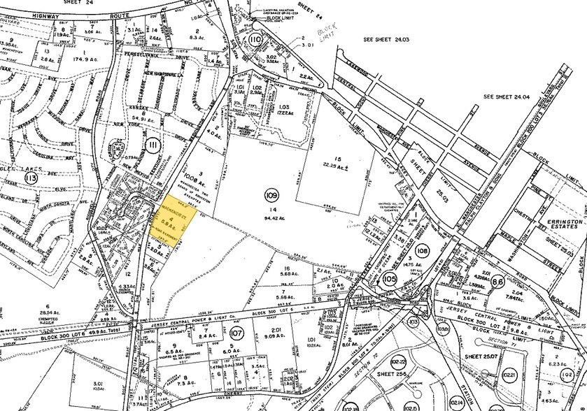 131 Highway 539, Whiting, NJ à vendre - Plan cadastral – Image 2 sur 4