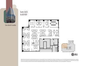 1 N Franklin St, Chicago, IL à louer Plan d’étage– Image 1 sur 3