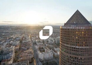 Lyon - Vue aérienne  vue de carte - Image1