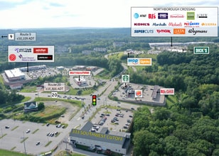 333 SW Cutoff, Northborough, MA - VUE AÉRIENNE  vue de carte