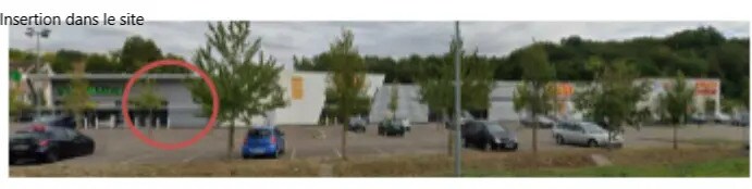 Local commercial dans Nemours à louer - Photo de l’immeuble – Image 1 sur 2