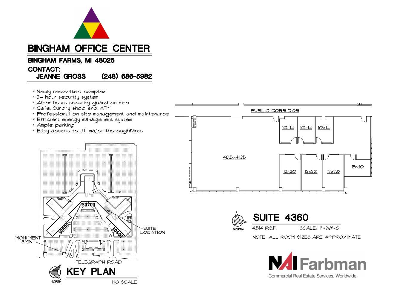 30600-30700 - 30800 Telegraph Rd, Bingham Farms, MI à louer Photo de l’immeuble– Image 1 sur 1