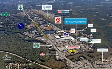 14 Celina Ave, Nashua, NH - Vue aérienne vue de carte