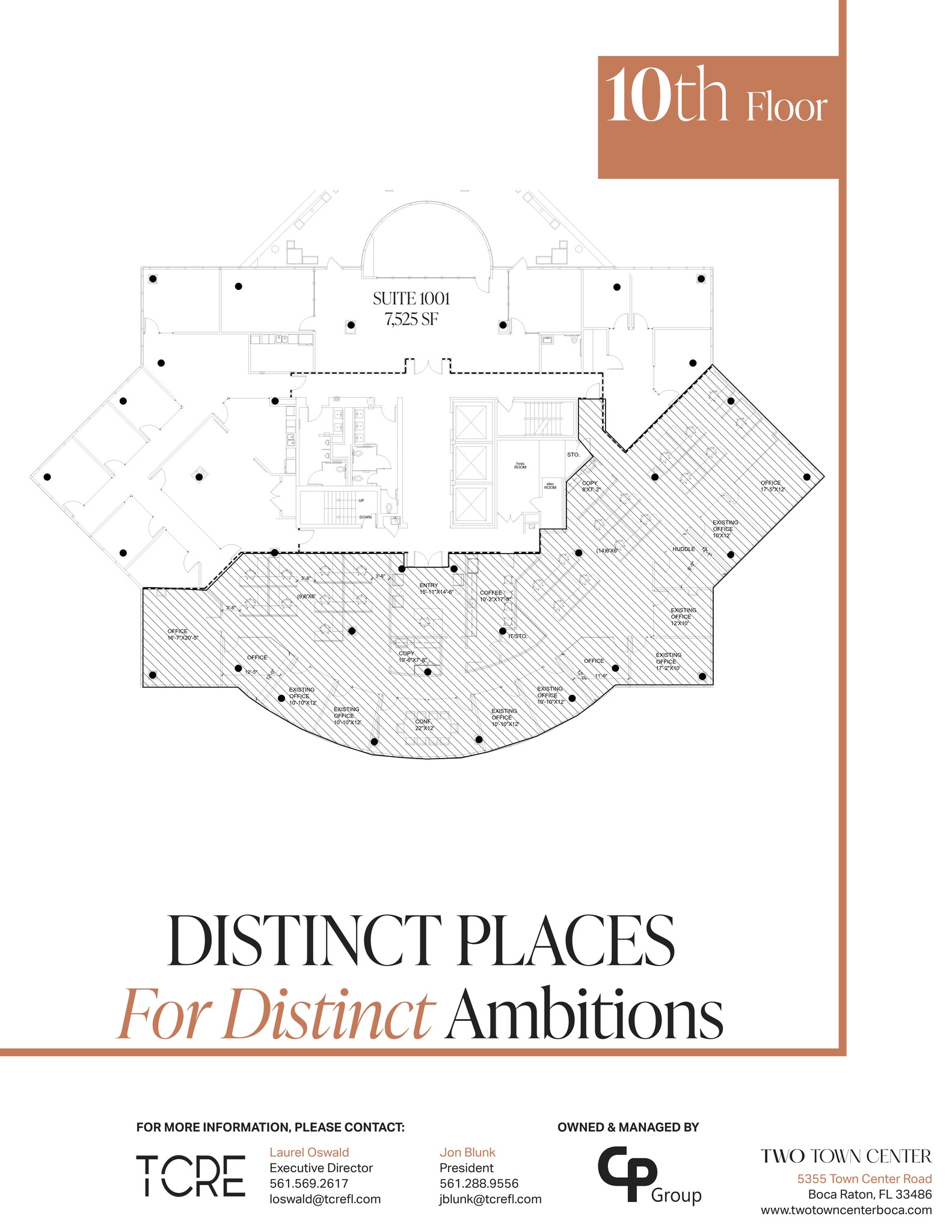 5355 Town Center Rd, Boca Raton, FL à louer Plan de site– Image 1 sur 1
