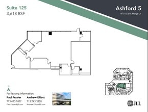 14701 St. Marys Ln, Houston, TX à louer Plan d’étage– Image 1 sur 1