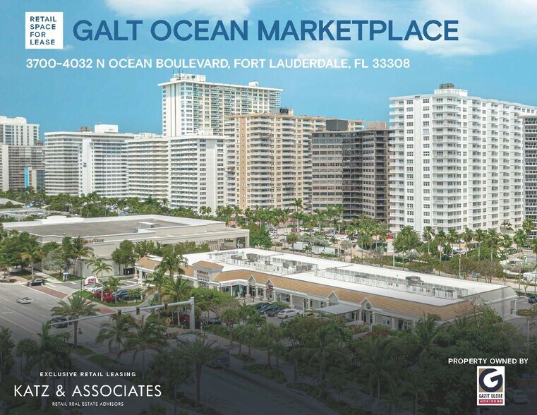 3700-4032 N Ocean Blvd, Fort Lauderdale, FL à louer - Photo de l’immeuble – Image 1 sur 8