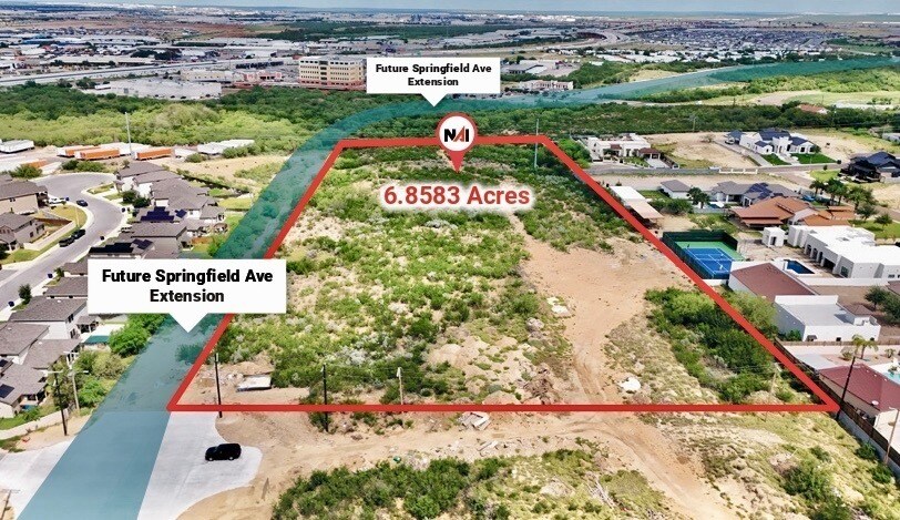 0000 Springfield Ave, Laredo, TX à vendre Aérien– Image 1 sur 10