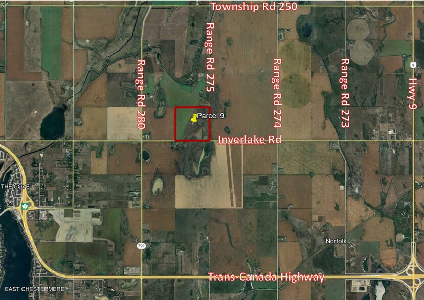 Inverlake Road And Range Rd 275, Chestermere, AB à vendre - Photo de l’immeuble – Image 1 sur 2