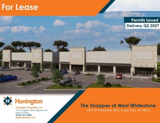 Plus de détails pour 2907 W Whitestone Blvd, Cedar Park, TX - Local commercial à louer