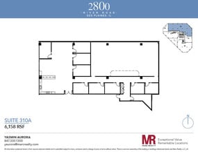 2800 S River Rd, Des Plaines, IL à louer Plan d’étage– Image 1 sur 1