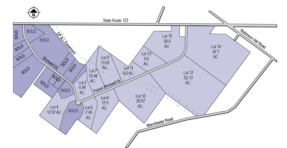1 Shotwell Dr, Franklin, OH à vendre - Plan de site – Image 2 sur 5