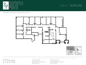 9140 Arrowpoint Blvd, Charlotte, NC à louer Plan d’étage– Image 2 sur 2