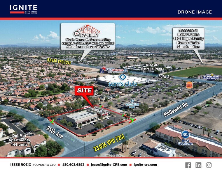 8430 W McDowell Rd, Phoenix, AZ à louer - Photo de l’immeuble – Image 3 sur 6