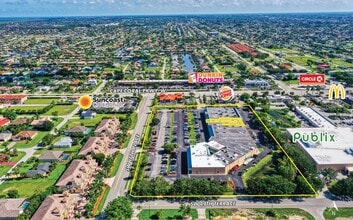1708 Cape Coral Pky, Cape Coral, FL - VUE AÉRIENNE  vue de carte - Image1
