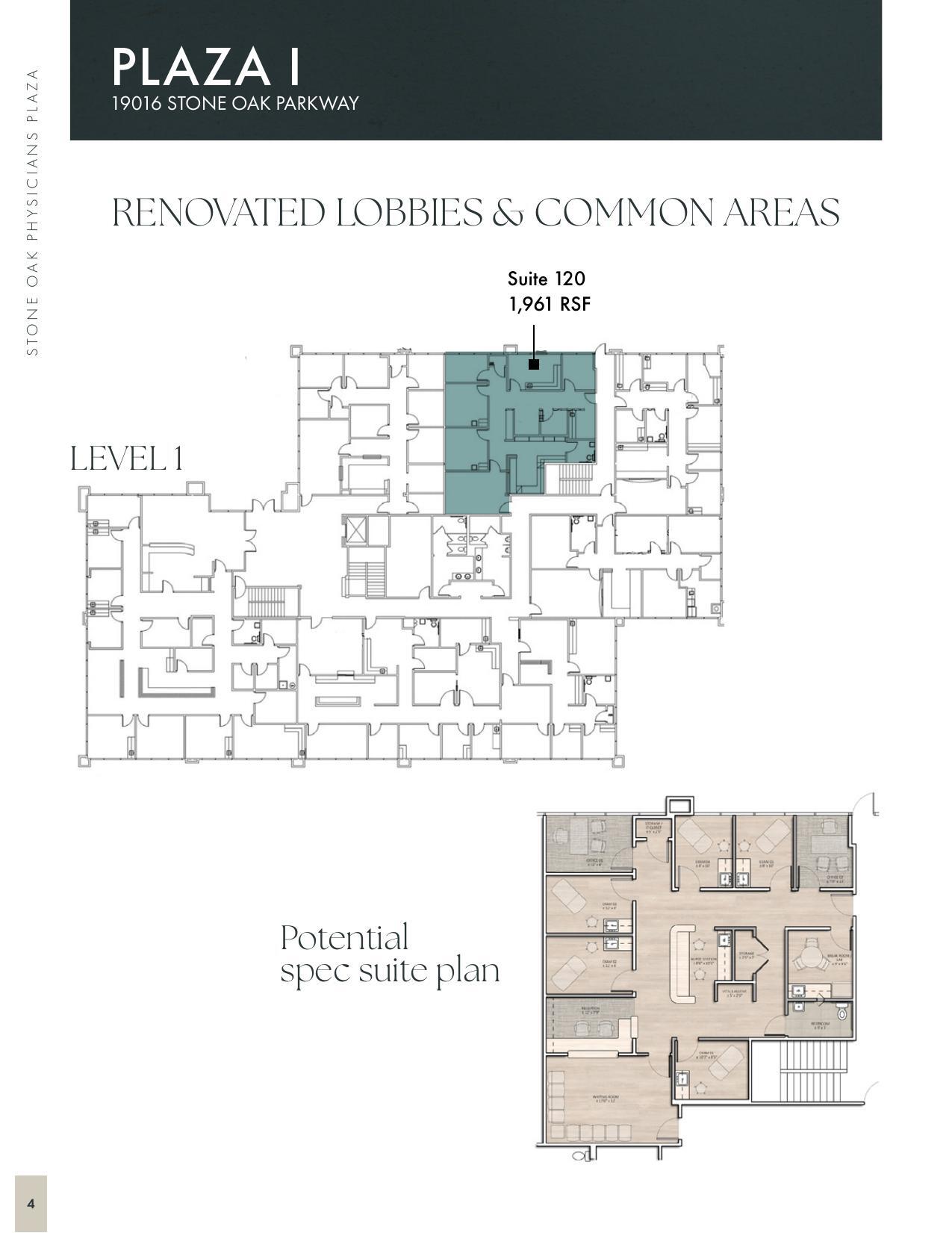 19016 Stone Oak Pky, San Antonio, TX à louer Plan d’étage– Image 1 sur 1