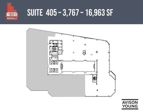 1801 Rockville Pike, Rockville, MD à louer Plan d’étage– Image 1 sur 1