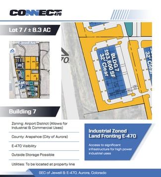 Plus de détails pour E 470, Aurora, CO 80013, Aurora, CO - Industriel/Logistique à louer