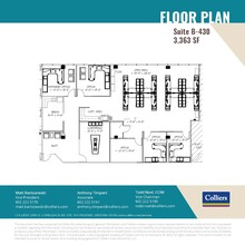 2111 E Highland Ave, Phoenix, AZ à louer Plan d’étage– Image 1 sur 6