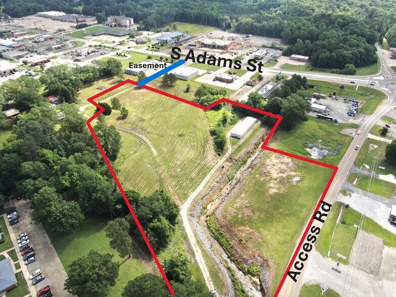 1608 S Adams St, Fulton, MS à vendre - Aérien – Image 2 sur 8
