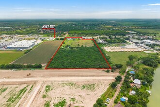 32909 State Highway 100, Los Fresnos, TX - Vue aérienne vue de carte - Image1