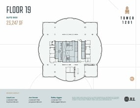1201 3rd Ave, Seattle, WA à louer Plan d’étage– Image 1 sur 1
