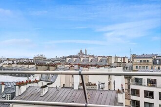 Paris, PAR - Vue aérienne vue de carte