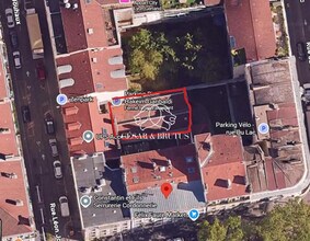 59 Avenue Félix Faure, Lyon, RHO - Vue aérienne  vue de carte