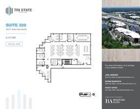 300 Tri State International, Lincolnshire, IL à louer Plan d’étage– Image 1 sur 1