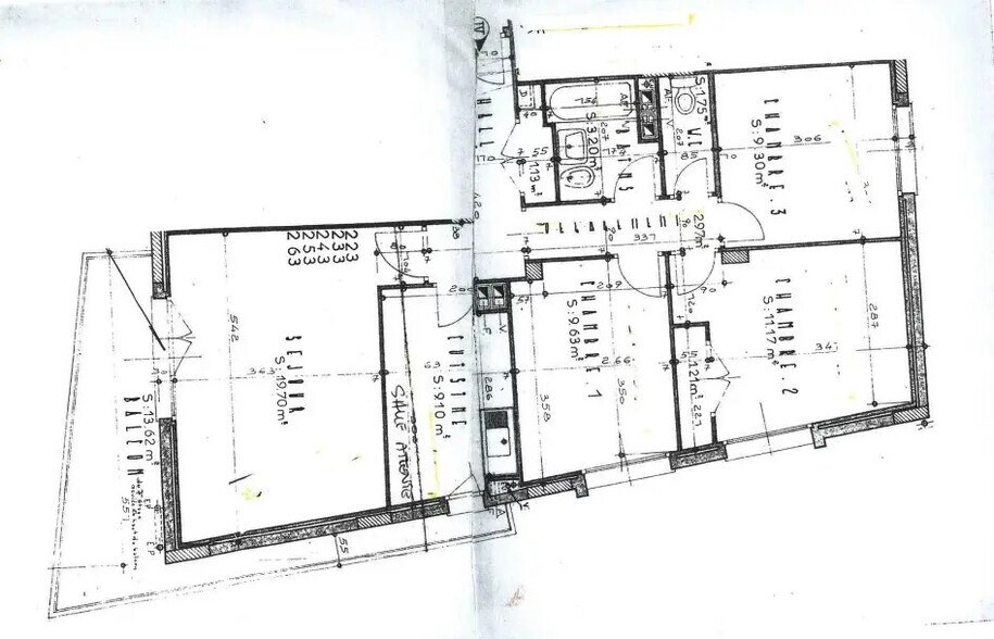 Bureau dans Nice à vendre - Plan d’étage – Image 1 sur 1