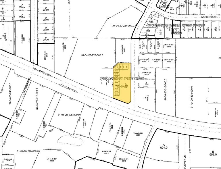 2702-2728 Apalachee Pky, Tallahassee, FL à vendre - Plan cadastral – Image 2 sur 3