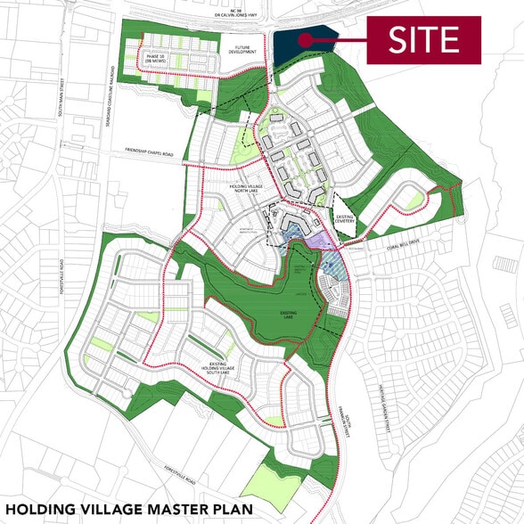 000 Dr Calvin Jones Hwy, Wake Forest, NC à vendre - Aérien – Image 3 sur 3