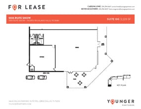 5555 Rufe Snow Dr, North Richland Hills, TX à louer Plan d’étage– Image 2 sur 2