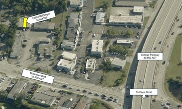 12691-12695 Mcgregor Blvd, Fort Myers, FL - VUE AÉRIENNE  vue de carte - Image1