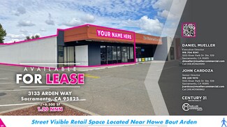Plus de détails pour 3133-3141 Arden Way, Sacramento, CA - Local commercial à louer