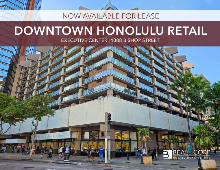 1088 Bishop St, Honolulu, HI à louer - Photo de l’immeuble – Image 1 sur 11