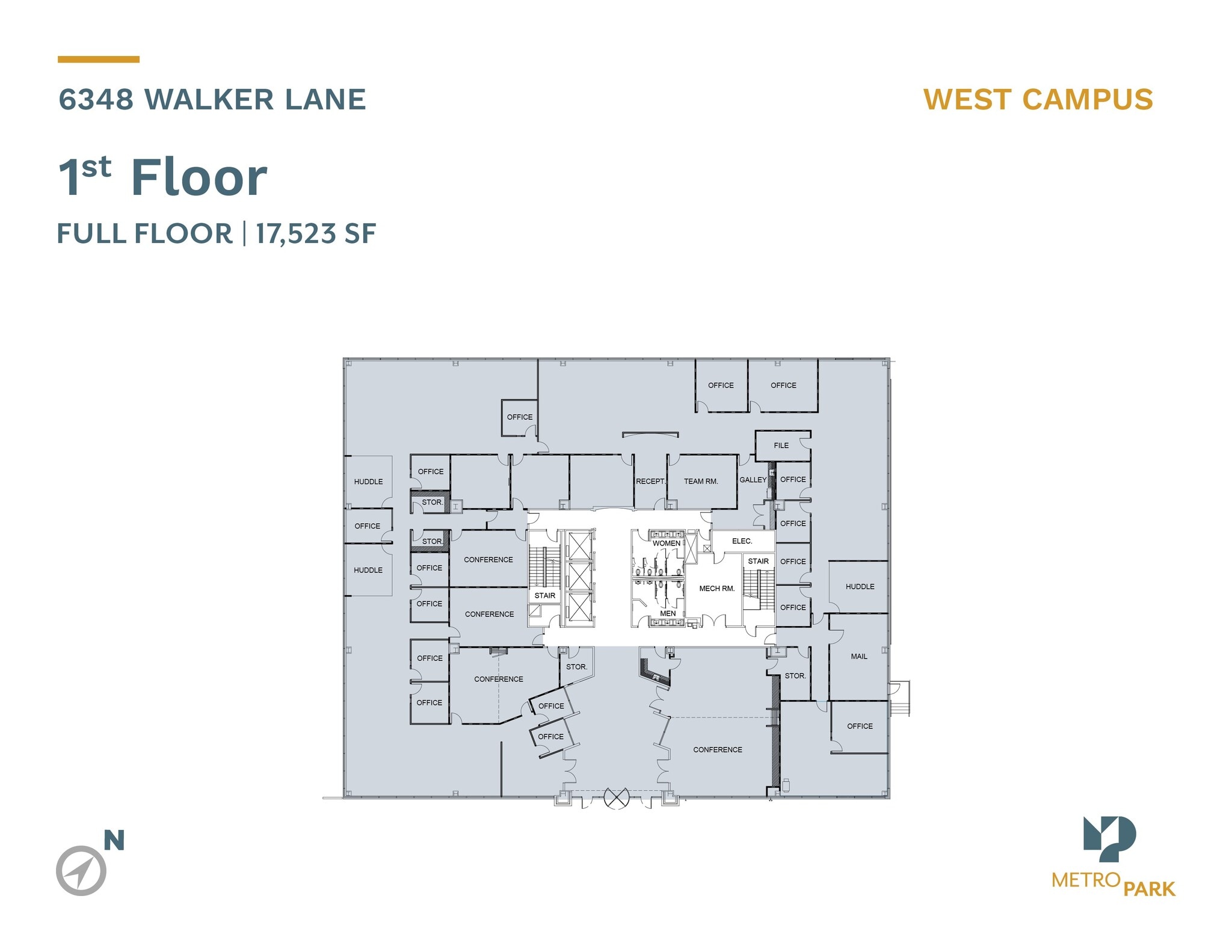 6350 Walker Ln, Alexandria, VA à louer Plan d’étage– Image 1 sur 1