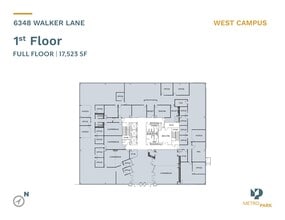 6350 Walker Ln, Alexandria, VA à louer Plan d’étage– Image 1 sur 1