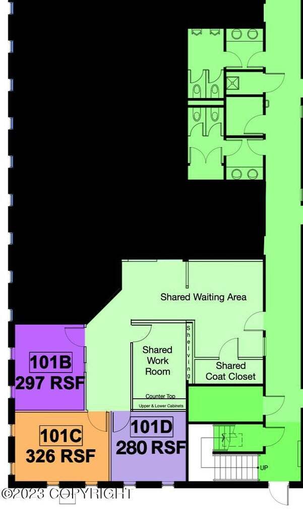 750 W 2nd Ave, Anchorage, AK à louer Plan d’étage– Image 1 sur 1