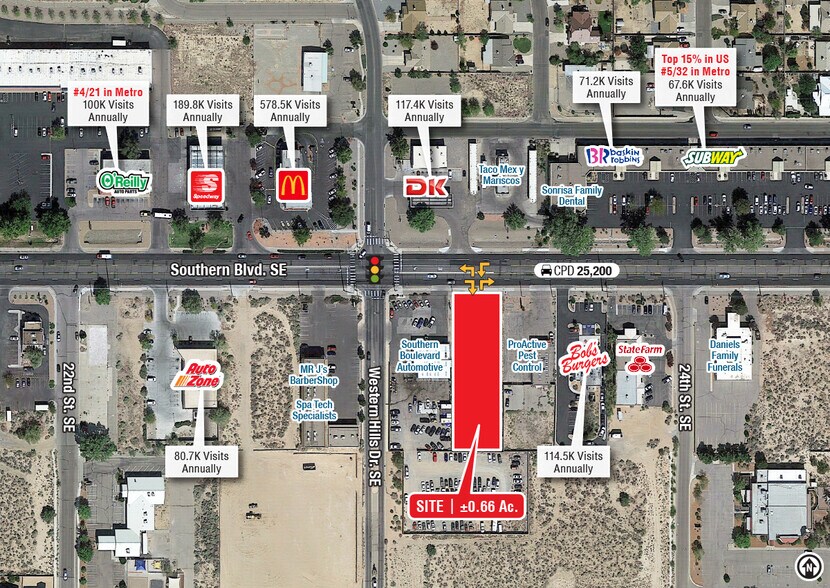 Southern Boulevard Southeast, Rio Rancho, NM à vendre - Photo de l’immeuble – Image 2 sur 3