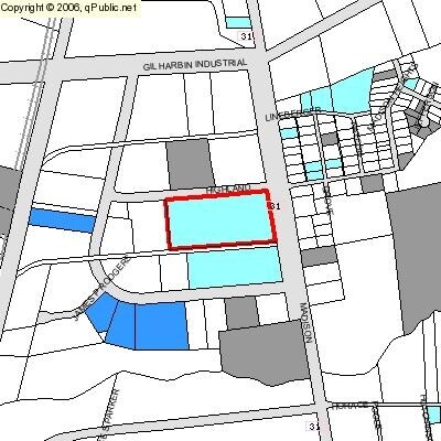 511 Highland Dr, Valdosta, GA à louer - Plan cadastral – Image 2 sur 12