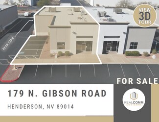 Plus de détails pour 179 N Gibson Rd, Henderson, NV - Industriel/Logistique à vendre