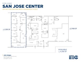 3926-3932 San Jose Park Dr, Jacksonville, FL à louer Photo intérieure– Image 1 sur 2