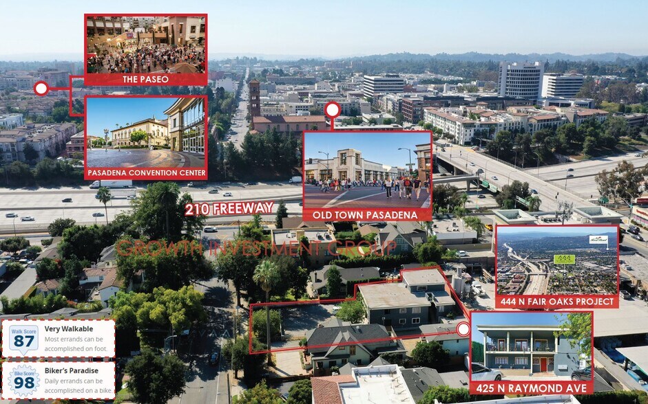 425 N Raymond Ave, Pasadena, CA à vendre - Photo de l’immeuble – Image 2 sur 39