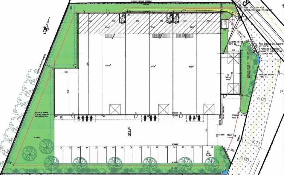 Local d’activités dans L'ISLE-SUR-LA-SORGUE à louer - Plan d’étage – Image 2 sur 5
