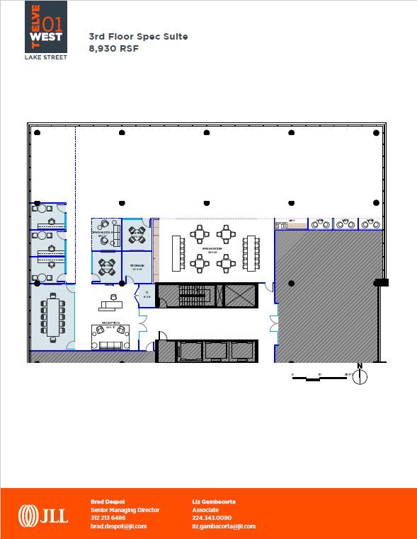 1201 W Lake St, Chicago, IL à louer Plan d’étage– Image 1 sur 1