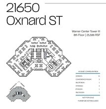 21600 Oxnard St, Woodland Hills, CA à louer Plan d’étage– Image 1 sur 1