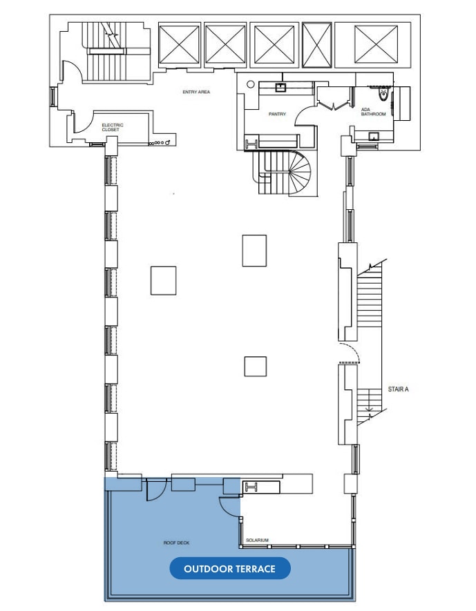 57 W 57th St, New York, NY à louer Plan d’étage– Image 1 sur 13