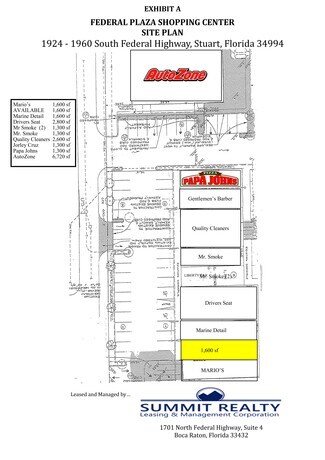 Plus de détails pour 1924-1960 S Federal Hwy, Stuart, FL - Bureau/Local commercial à louer
