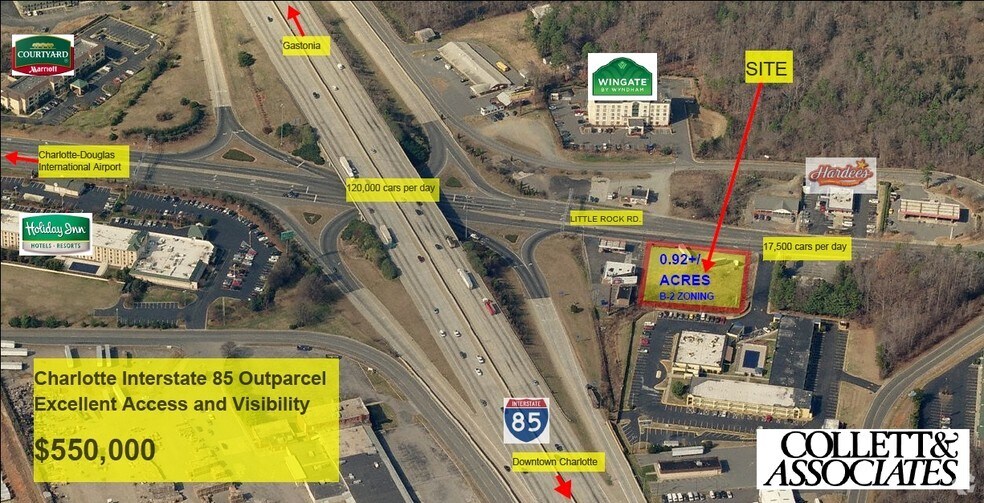 2629 Little Rock Rd, Charlotte, NC à vendre - Photo de l’immeuble – Image 2 sur 7