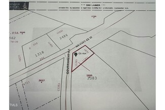 Plus de détails pour 2995 Government Rd, Clayton, NC - Terrain à vendre